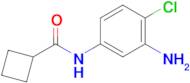 N-(3-Amino-4-chlorophenyl)cyclobutanecarboxamide