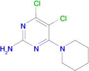 4,5-Dichloro-6-(piperidin-1-yl)pyrimidin-2-amine