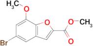 Methyl 5-bromo-7-methoxybenzofuran-2-carboxylate