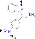 N-{4-[2-amino-1-(1h-indol-3-yl)ethyl]phenyl}-n,n-dimethylamine