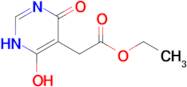 ethyl 2-(6-hydroxy-4-oxo-1,4-dihydropyrimidin-5-yl)acetate