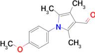 1-(4-Methoxyphenyl)-2,4,5-trimethyl-1h-pyrrole-3-carbaldehyde