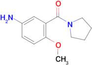 4-Methoxy-3-(1-pyrrolidinylcarbonyl)aniline