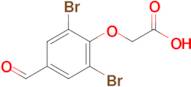 2-(2,6-Dibromo-4-formylphenoxy)acetic acid