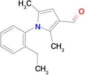 1-(2-Ethylphenyl)-2,5-dimethyl-1h-pyrrole-3-carbaldehyde