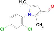 1-(2,4-Dichlorophenyl)-2,5-dimethyl-1h-pyrrole-3-carbaldehyde