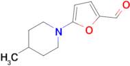 5-(4-Methylpiperidin-1-yl)furan-2-carbaldehyde