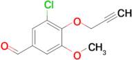 3-Chloro-5-methoxy-4-(2-propynyloxy)benzaldehyde