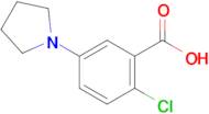 2-Chloro-5-(1-pyrrolidinyl)benzoic acid
