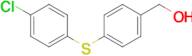 {4-[(4-Chlorophenyl)sulfanyl]phenyl}methanol