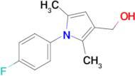 [1-(4-Fluorophenyl)-2,5-dimethyl-1h-pyrrol-3-yl]methanol