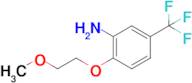 2-(2-Methoxyethoxy)-5-(trifluoromethyl)aniline