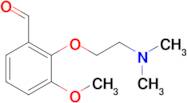 2-[2-(Dimethylamino)ethoxy]-3-methoxybenzaldehyde