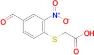 [(4-Formyl-2-nitrophenyl)sulfanyl]acetic acid