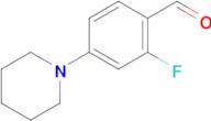 2-Fluoro-4-(1-piperidinyl)benzaldehyde