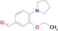 3-Ethoxy-4-(1-pyrrolidinyl)benzaldehyde