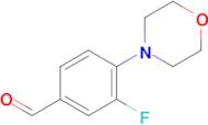 3-Fluoro-4-(4-morpholinyl)benzaldehyde