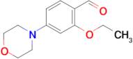 2-Ethoxy-4-(4-morpholinyl)benzaldehyde