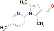 2,5-Dimethyl-1-(5-methylpyridin-2-yl)-1h-pyrrole-3-carbaldehyde