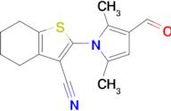 2-(3-Formyl-2,5-dimethyl-1h-pyrrol-1-yl)-4,5,6,7-tetrahydrobenzo[b]thiophene-3-carbonitrile