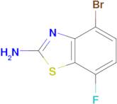 4-Bromo-7-fluorobenzo[d]thiazol-2-amine