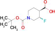 (3R,4S)-1-(tert-Butoxycarbonyl)-3-fluoropiperidine-4-carboxylic acid