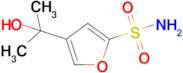 4-(2-Hydroxypropan-2-yl)furan-2-sulfonamide