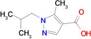 1-Isobutyl-5-methyl-1H-pyrazole-4-carboxylic acid