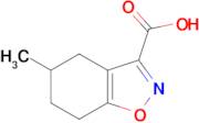 5-Methyl-4,5,6,7-tetrahydrobenzo[d]isoxazole-3-carboxylic acid