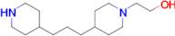 2-(4-(3-(Piperidin-4-yl)propyl)piperidin-1-yl)ethan-1-ol