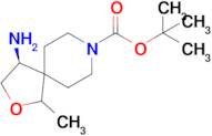 tert-Butyl (4S)-4-amino-1-methyl-2-oxa-8-azaspiro[4.5]decane-8-carboxylate