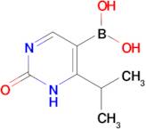 (6-Isopropyl-2-oxo-1,2-dihydropyrimidin-5-yl)boronic acid