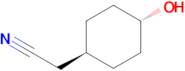2-((1r,4r)-4-Hydroxycyclohexyl)acetonitrile