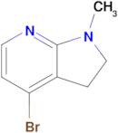 4-Bromo-1-methyl-2,3-dihydro-1H-pyrrolo[2,3-b]pyridine