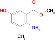 Methyl 2-amino-5-hydroxy-3-methylbenzoate