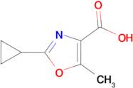 2-Cyclopropyl-5-methyloxazole-4-carboxylic acid