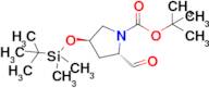 tert-Butyl (2S,4R)-4-((tert-butyldimethylsilyl)oxy)-2-formylpyrrolidine-1-carboxylate