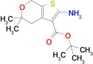 tert-Butyl 2-amino-5,5-dimethyl-4,7-dihydro-5H-thieno[2,3-c]pyran-3-carboxylate