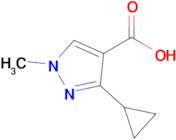 3-Cyclopropyl-1-methyl-1H-pyrazole-4-carboxylic acid