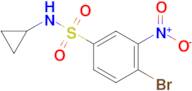 4-Bromo-N-cyclopropyl-3-nitrobenzenesulfonamide