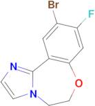 10-Bromo-9-fluoro-5,6-dihydrobenzo[f]imidazo[1,2-d][1,4]oxazepine