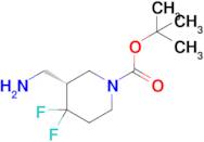 tert-Butyl (R)-3-(aminomethyl)-4,4-difluoropiperidine-1-carboxylate