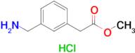 Methyl 2-(3-(aminomethyl)phenyl)acetate hydrochloride