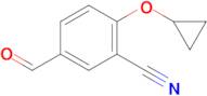 2-Cyclopropoxy-5-formylbenzonitrile