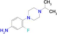 3-Fluoro-4-(4-isopropylpiperazin-1-yl)aniline