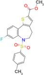 Methyl 8-fluoro-6-tosyl-5,6-dihydro-4H-benzo[b]thieno[2,3-d]azepine-2-carboxylate