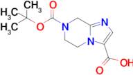 7-(tert-Butoxycarbonyl)-5,6,7,8-tetrahydroimidazo[1,2-a]pyrazine-3-carboxylic acid