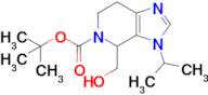 tert-Butyl 4-(hydroxymethyl)-3-isopropyl-3,4,6,7-tetrahydro-5H-imidazo[4,5-c]pyridine-5-carboxylate
