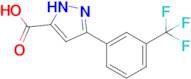 3-[3-(trifluoromethyl)phenyl]-1H-pyrazole-5-carboxylic acid