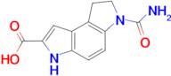 6-carbamoyl-7,8-dihydro-3H-pyrrolo[3,2-e]indole-2-carboxylic acid